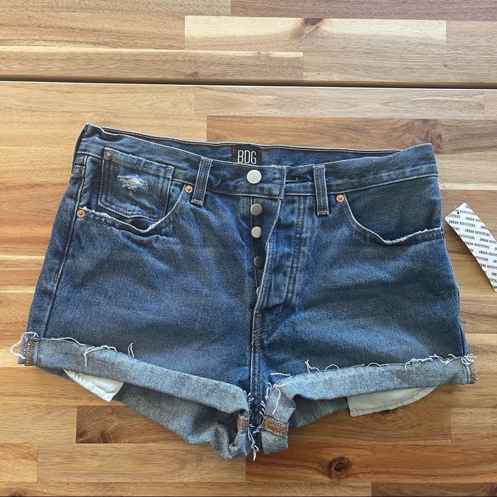 Urban Outfitters BDG Rolled Hem Denim Shorts